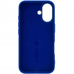 Celly Cromo Soft rubber case iPhone 16 Blå Celly Cromo Soft rubber case iPhone 16 Blå