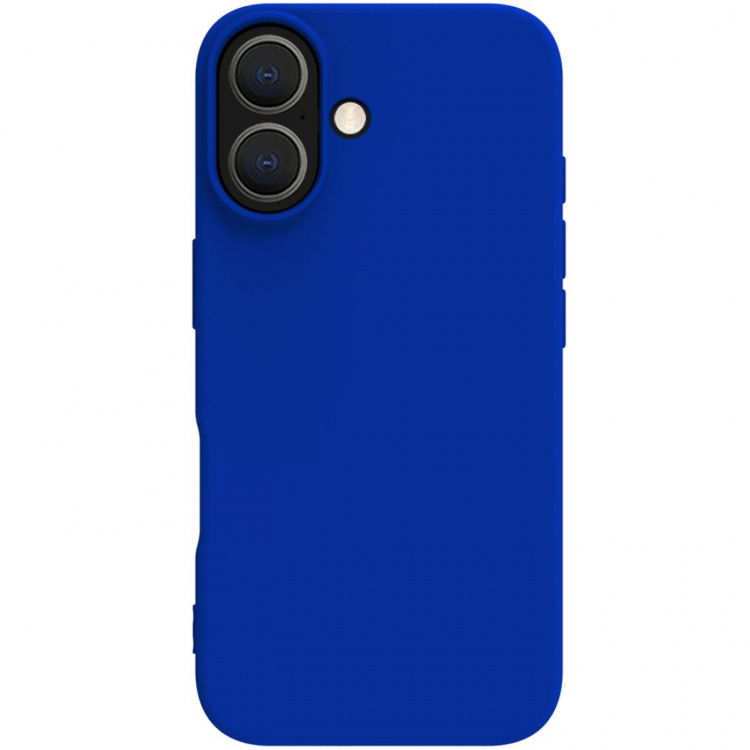 Celly Cromo Soft rubber case iPhone 16 Blå Celly Cromo Soft rubber case iPhone 16 Blå