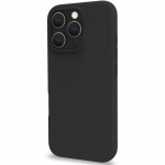 Celly Cromo Soft rubber case iPhone 16 Pro Svart