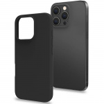 Celly Cromo Soft rubber case iPhone 16 Pro Svart