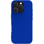 Celly Cromo Soft rubber case iPhone 16 Pro Blå