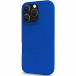 Celly Cromomag Magnetic Soft rubber case MagSafe iPhone 16 Pro Blå Celly Cromomag Magnetic Soft rubber case MagSafe iPhone 16 Pro Blå