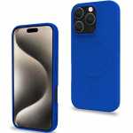 Celly Cromomag Magnetic Soft rubber case MagSafe iPhone 16 Pro Blå Celly Cromomag Magnetic Soft rubber case MagSafe iPhone 16 Pro Blå