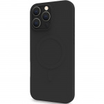 Celly Cromomag Magnetic Soft rubber case MagSafe iPhone 16 Pro Max Svart Celly Cromomag Magnetic Soft rubber case MagSafe iPhone 16 Pro Max Svart