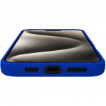 Celly Cromomag Magnetic Soft rubber case MagSafe iPhone 16 Pro Max Blå