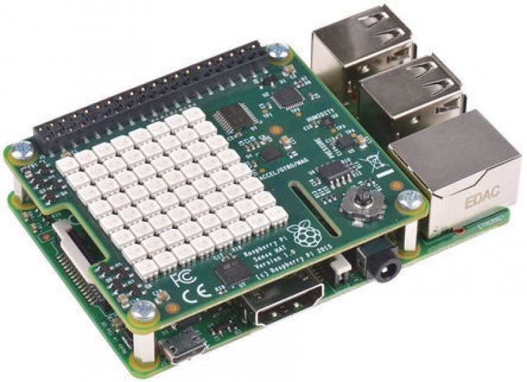 Raspberry Pi Sense HAT sensor module