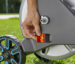 GARDENA CleverRoll M Easy Metal Hose Trolley, 25 m Flex Hose