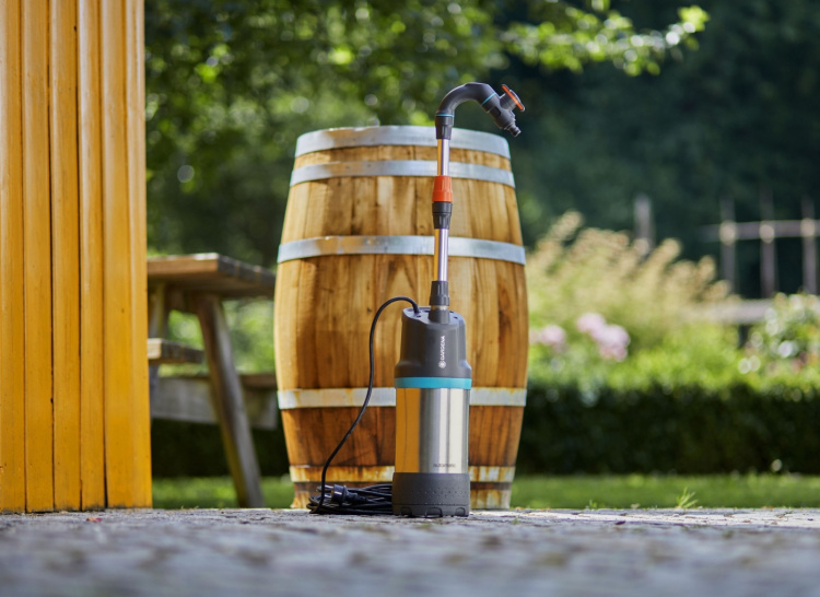 GARDENA 4700/3 Inox Automatic High Pressure Pump for Rainwater Tank GARDENA 4700/3 Inox Automatic High Pressure Pump for Rainwater Tank