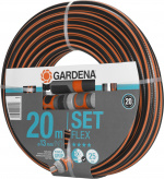 GARDENA Flex Garden Hose Set, 20 m