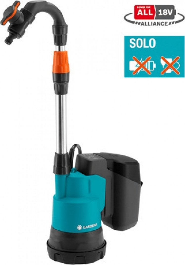 GARDENA Rainwater Pump 2000/2 18V P4A, without battery