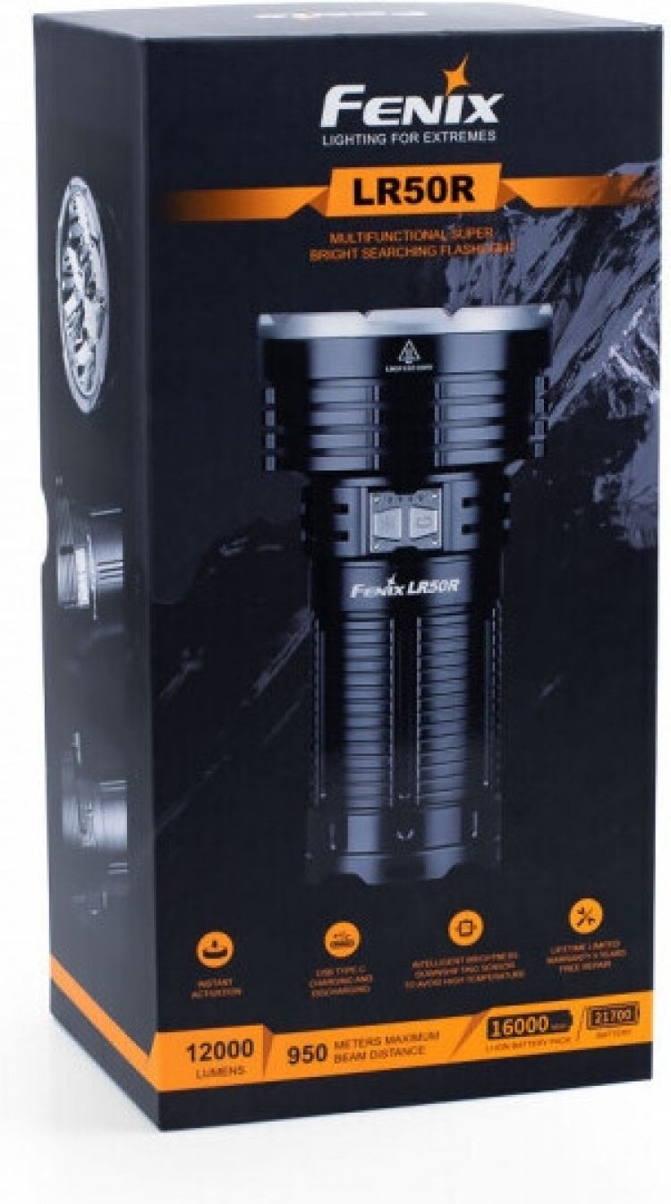 Fenix LR50R flashlight