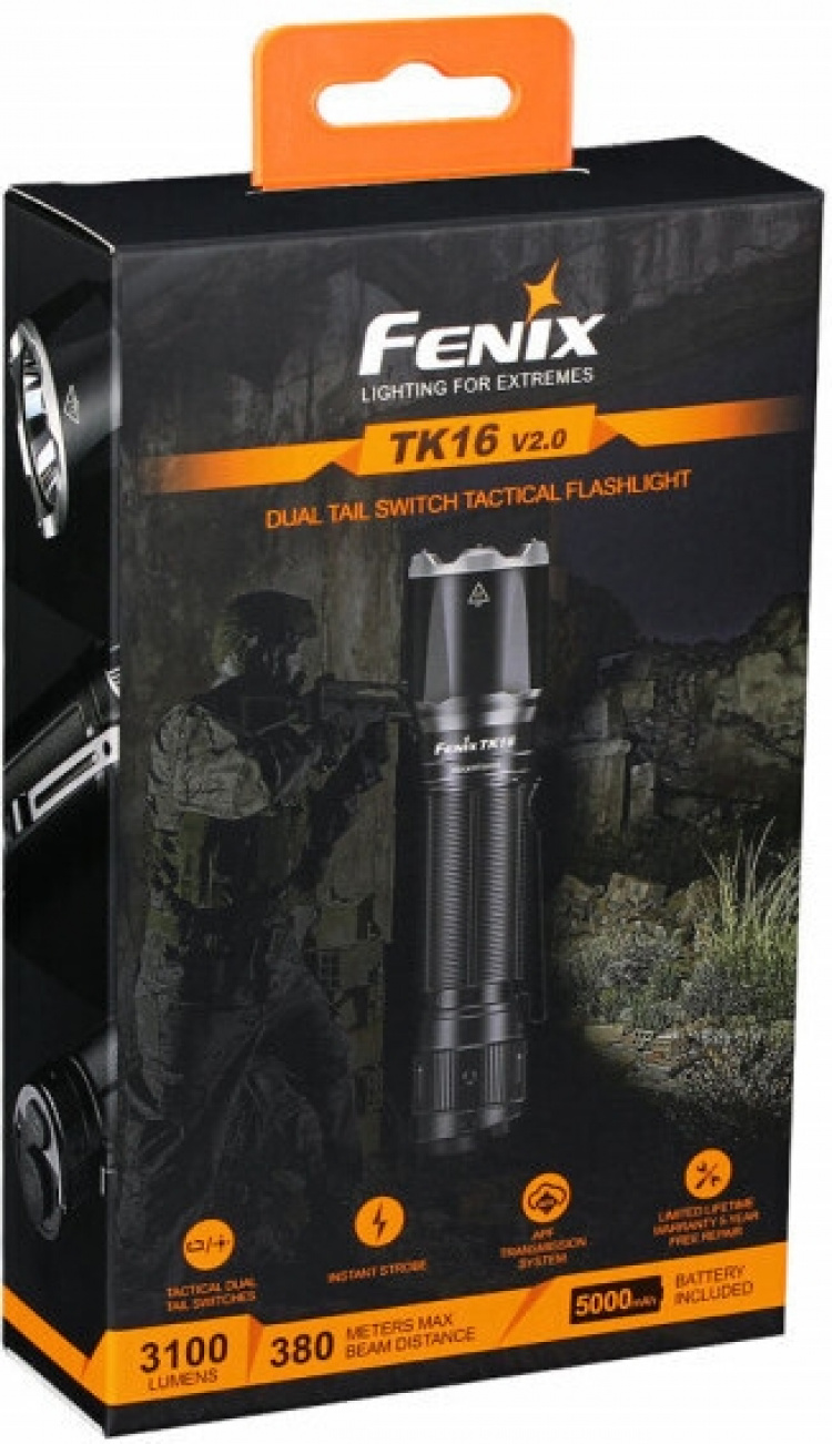 Fenix TK16 V2.0 tactical flashlight