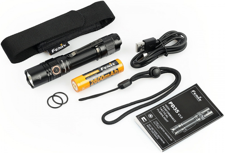 Fenix PD35 V3.0 flashlight, 1700 lm