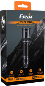 Fenix TK22 -TAC flashlight, 2800 lm