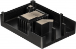 Raspberry Pi aluminium case with heat sink, Raspberry Pi 5 B, black