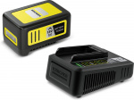 Kärcher Battery Power 18 V battery and quick charger, 5.0 Ah