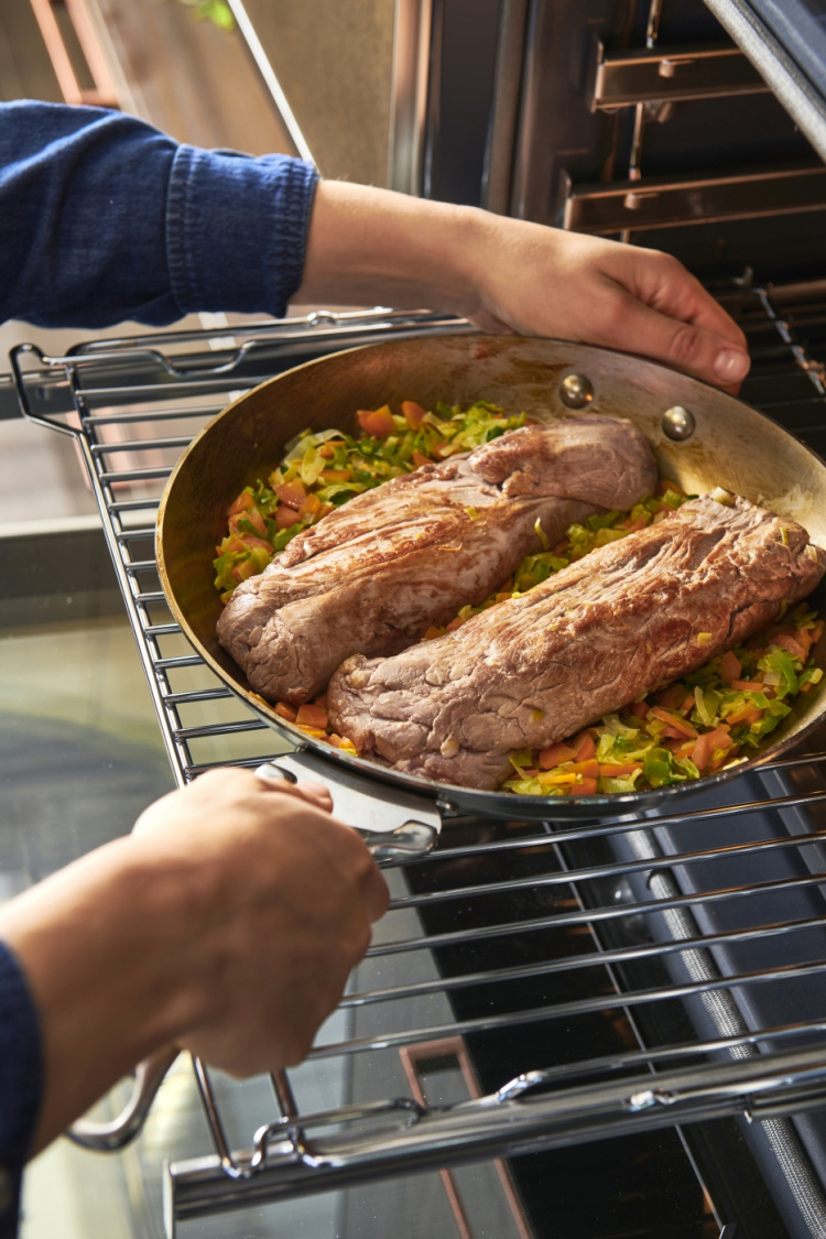 De Buyer Mineral B LOQY frying pan, 24 cm, carbon steel