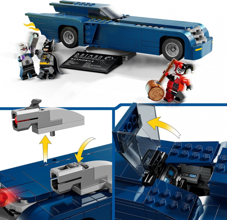 LEGO Super Heroes DC 76274 - Batman™ and the Batmobile™ vs Harley Quinn™ and the Badass