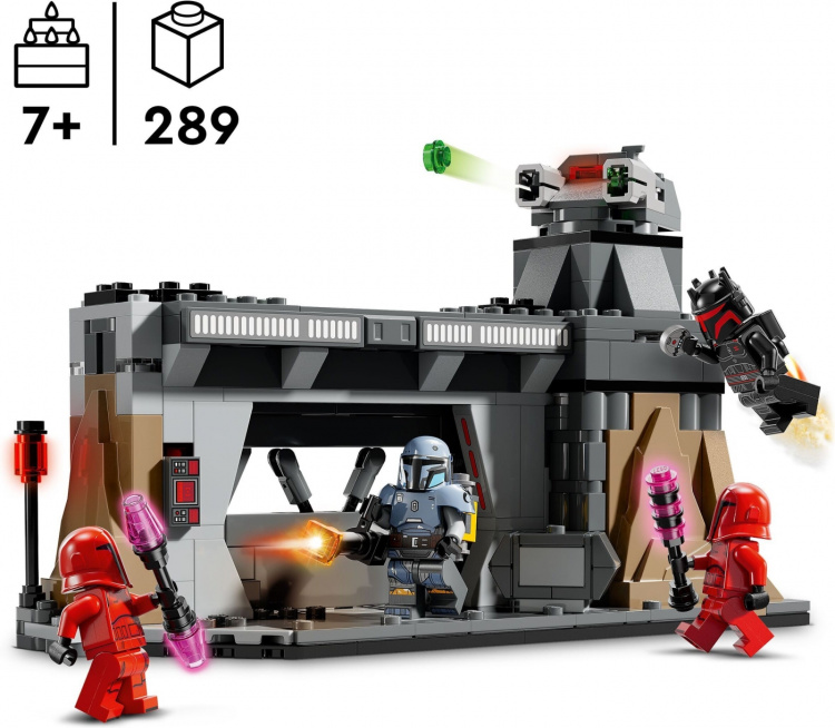 LEGO Star Wars 75386 - Paz Vizsla™ and Moff Gideon™ in battle