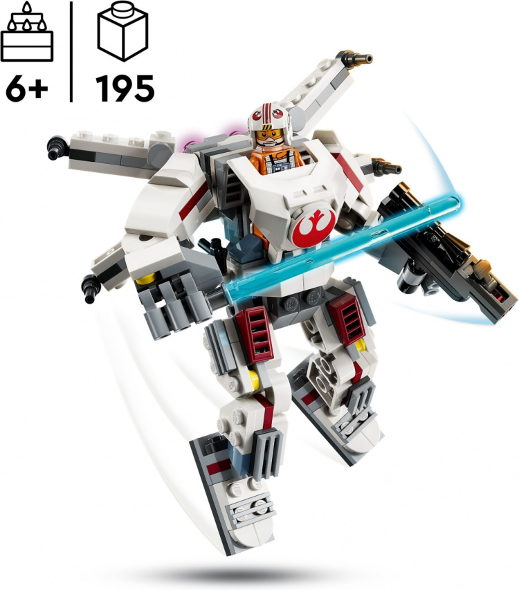 LEGO Star Wars 75390 - Luke Skywalker™ in X-wing™ robot suit