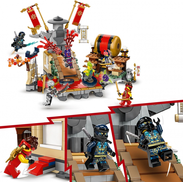 LEGO Ninjago 71818 - Tournament Battle Arena LEGO Ninjago 71818 - Tournament Battle Arena