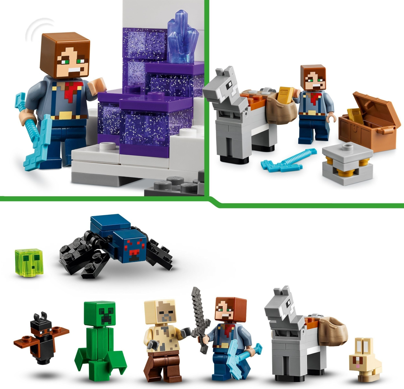 Buy LEGO Minecraft 21263 - Wilderness Mine Shaft | Teknikproffset.eu