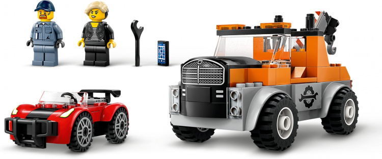 LEGO City Great Vehicles 60435 - Tow truck and sports car garage LEGO City Great Vehicles 60435 - Tow truck and sports car garage
