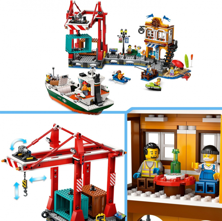 LEGO My City 60422 - Seaport and cargo ship LEGO My City 60422 - Seaport and cargo ship