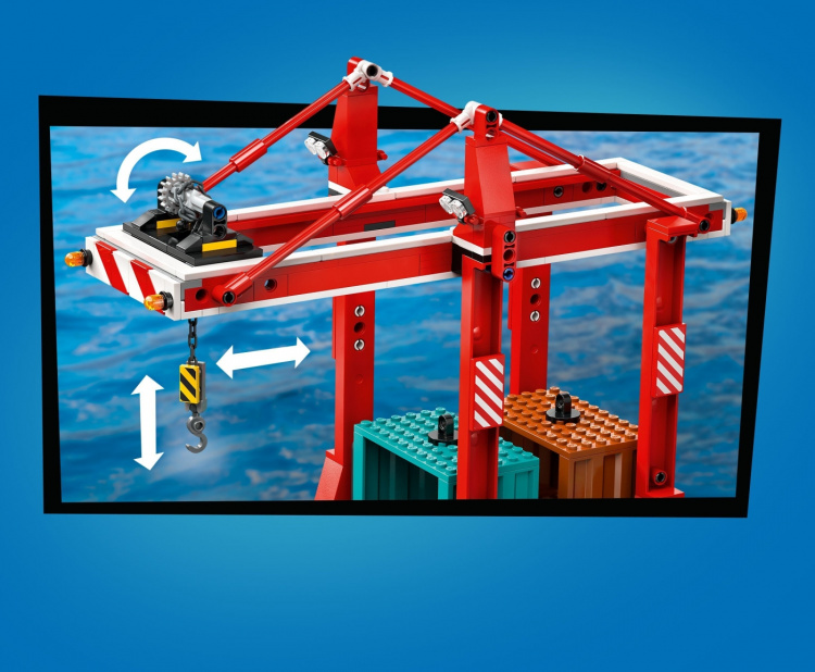 LEGO My City 60422 - Seaport and cargo ship LEGO My City 60422 - Seaport and cargo ship
