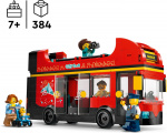 LEGO City Great Vehicles 60407 - Red double-decker tourist bus