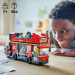 LEGO City Great Vehicles 60407 - Red double-decker tourist bus