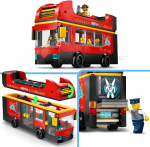 LEGO City Great Vehicles 60407 - Red double-decker tourist bus