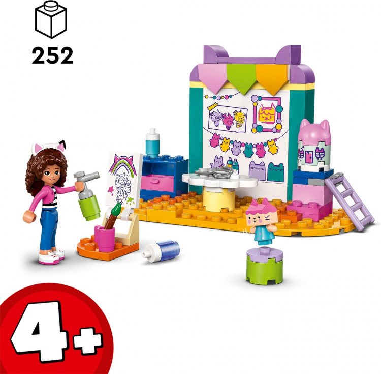 LEGO Gabby\'s Dollhouse 10795 - Crafting with Boxcar