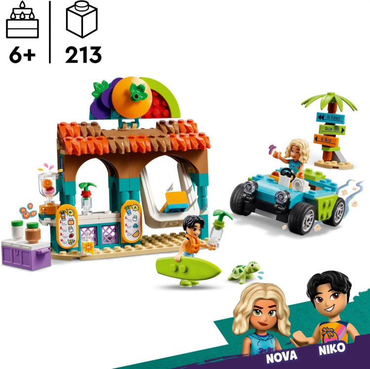 LEGO Friends 42625 - The beach shack with a milkshake