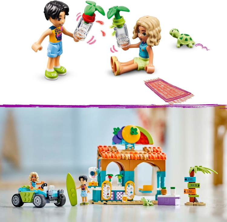 LEGO Friends 42625 - The beach shack with a milkshake
