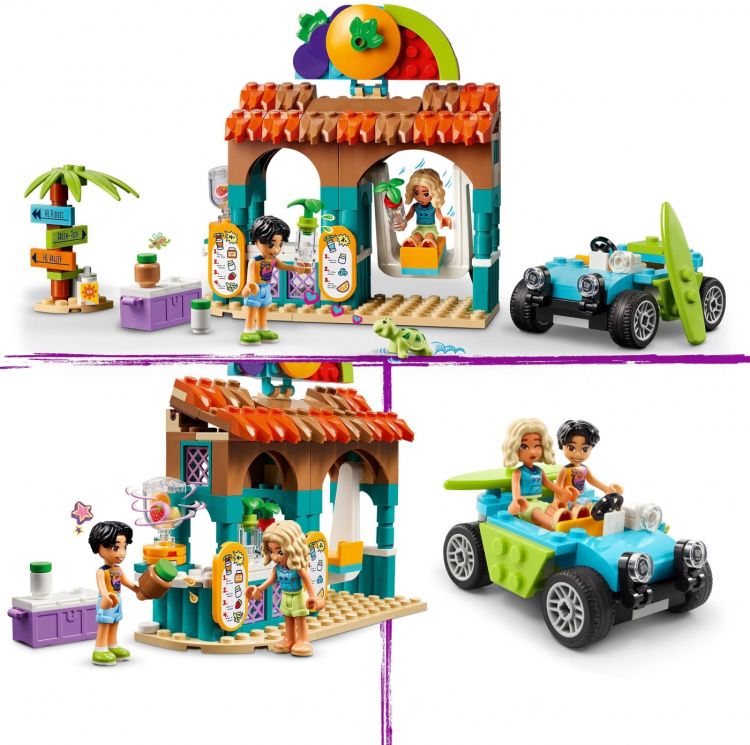 LEGO Friends 42625 - The beach shack with a milkshake