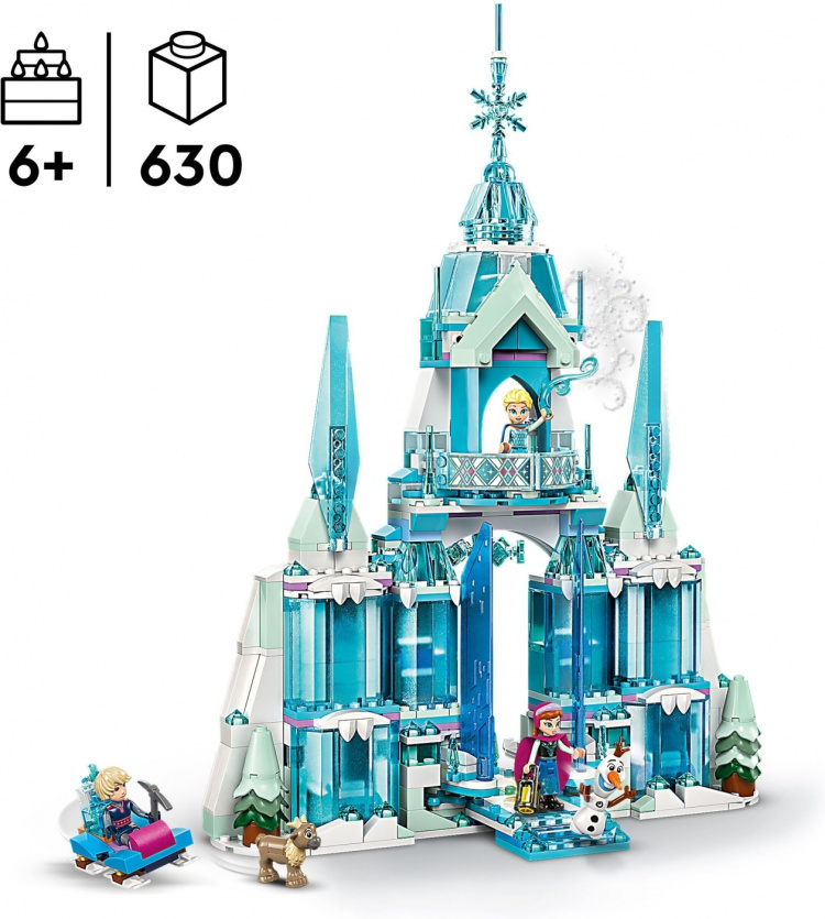 LEGO Disney Princess 43244 - Elsa\'s Ice Castle
