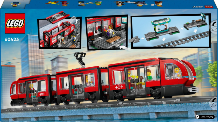 LEGO City Trains 60423 - Downtown express stop