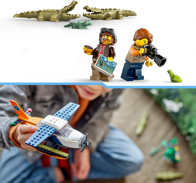 LEGO City Exploration 60425 - Jungle Explorer\'s Water Plane