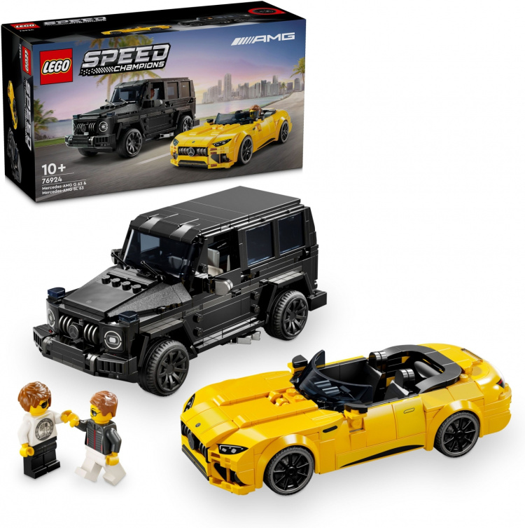 LEGO Speed Champions 76924 - Mercedes-AMG G 63 and Mercedes-AMG SL 63 LEGO Speed Champions 76924 - Mercedes-AMG G 63 and Mercedes-AMG SL 63