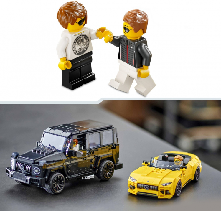 LEGO Speed Champions 76924 - Mercedes-AMG G 63 and Mercedes-AMG SL 63 LEGO Speed Champions 76924 - Mercedes-AMG G 63 and Mercedes-AMG SL 63