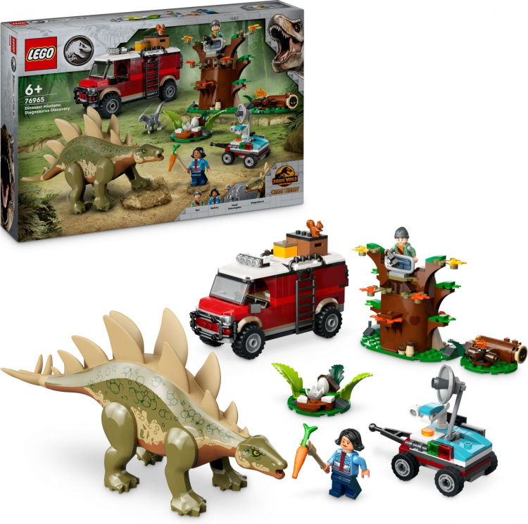 LEGO Jurassic World 76965 - Dinosaur Operations: Stegosaurus