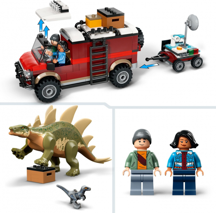 LEGO Jurassic World 76965 - Dinosaur Operations: Stegosaurus