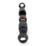 Nedis Network Coupler | Outdoor | CAT6 | Shielded | RJ45 Female | RJ45 Female | Straight | PVC | Box