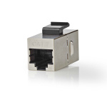 Nedis Network Coupler | CAT6a / CAT7 | Shielded | RJ45 Female | RJ45 Female | Straight | Metal | Box Nedis Network Coupler | CAT6a / CAT7 | Shielded | RJ45 Female | RJ45 Female | Straight | Metal | Box