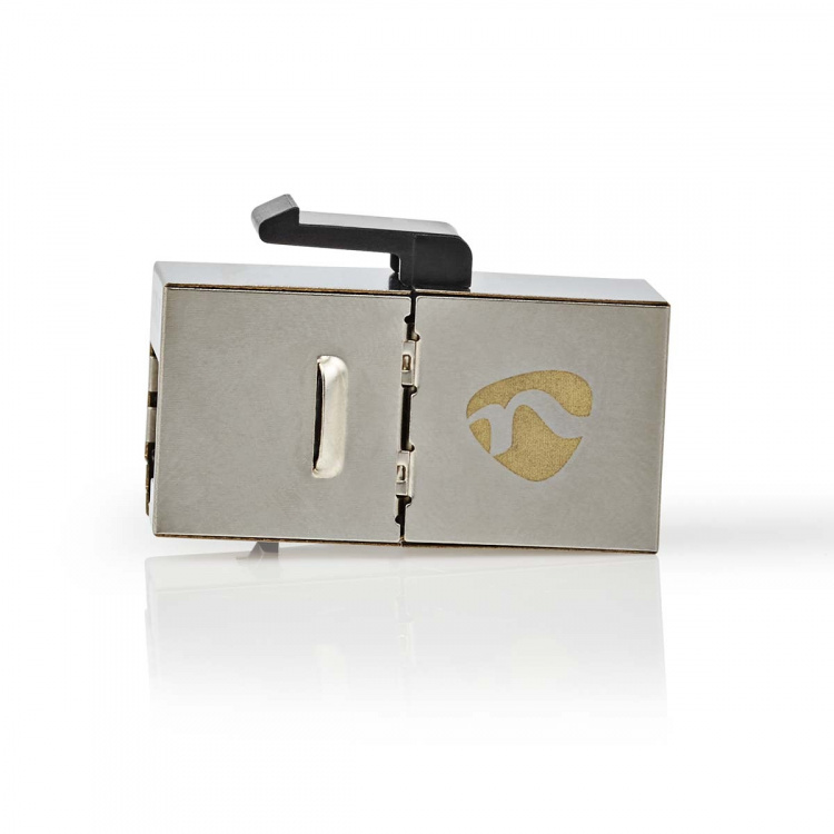 Nedis Network Coupler | CAT6a / CAT7 | Shielded | RJ45 Female | RJ45 Female | Straight | Metal | Box Nedis Network Coupler | CAT6a / CAT7 | Shielded | RJ45 Female | RJ45 Female | Straight | Metal | Box
