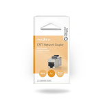 Nedis Network Coupler | CAT6a / CAT7 | Shielded | RJ45 Female | RJ45 Female | Straight | Metal | Box Nedis Network Coupler | CAT6a / CAT7 | Shielded | RJ45 Female | RJ45 Female | Straight | Metal | Box