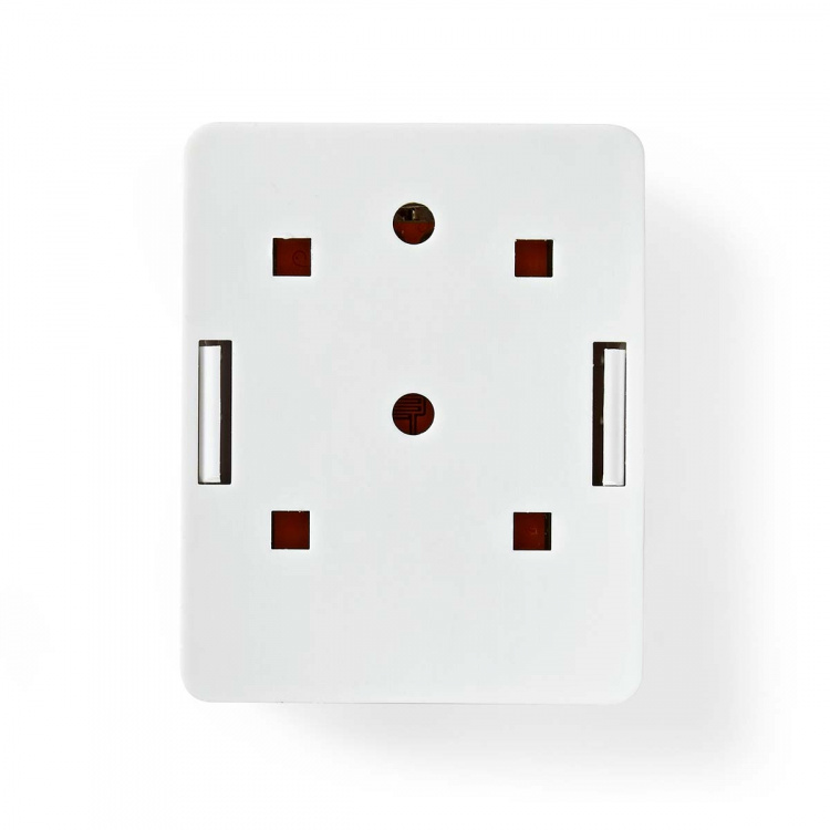 Nedis Network Wall Box | Surface Mount | 1 port(s) | STP CAT6 | Straight | Female | Gold Plated | PVC | White | Box Nedis Network Wall Box | Surface Mount | 1 port(s) | STP CAT6 | Straight | Female | Gold Plated | PVC | White | Box