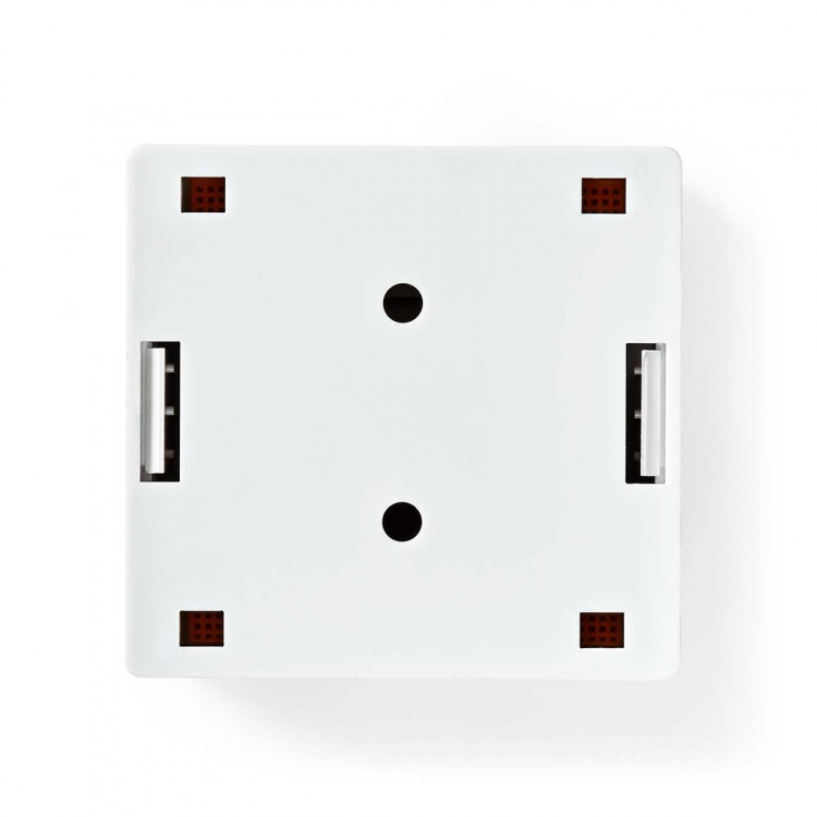 Nedis Network Wall Box | Surface Mount | 2 port(s) | STP CAT6 | Straight | Female | Gold Plated | PVC | White | Box Nedis Network Wall Box | Surface Mount | 2 port(s) | STP CAT6 | Straight | Female | Gold Plated | PVC | White | Box