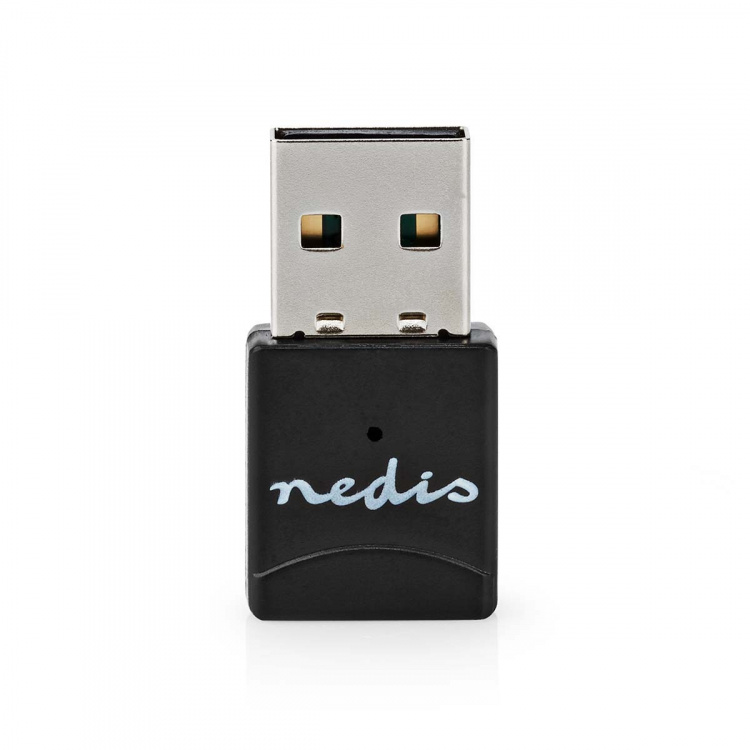 Nedis Network Dongle | Wi-Fi | AC600 | 2.4/5 GHz (Dual Band) | USB2.0 | Wi-Fi speed total: 600 Mbps | Windows 10 / Windows 11 / Windows 8 Nedis Network Dongle | Wi-Fi | AC600 | 2.4/5 GHz (Dual Band) | USB2.0 | Wi-Fi speed total: 600 Mbps | Windows 10 / Windows 11 / Windows 8